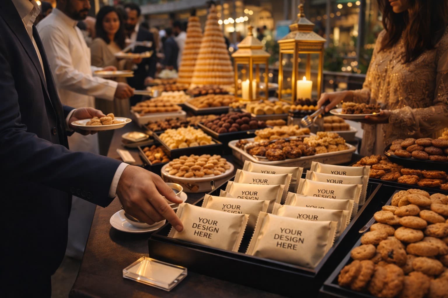 Branded cookies for conferences and trade show booths